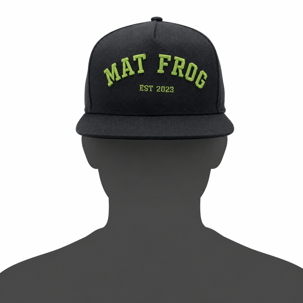 Mat Frog Premium Flat Bill Snapback