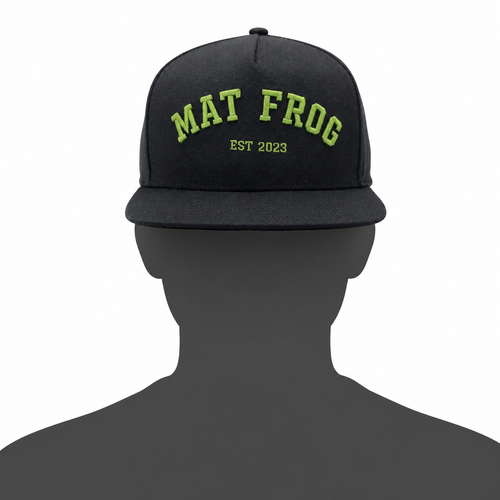 Mat Frog Premium Flat Bill Snapback